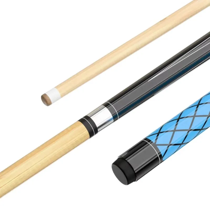 2026 Billiard Pool Cue &Snooker Stick Maple Shaft Pool Cue with Stainless Steel Radial 13mm Tip 19oz 20oz for Billiard Clubs