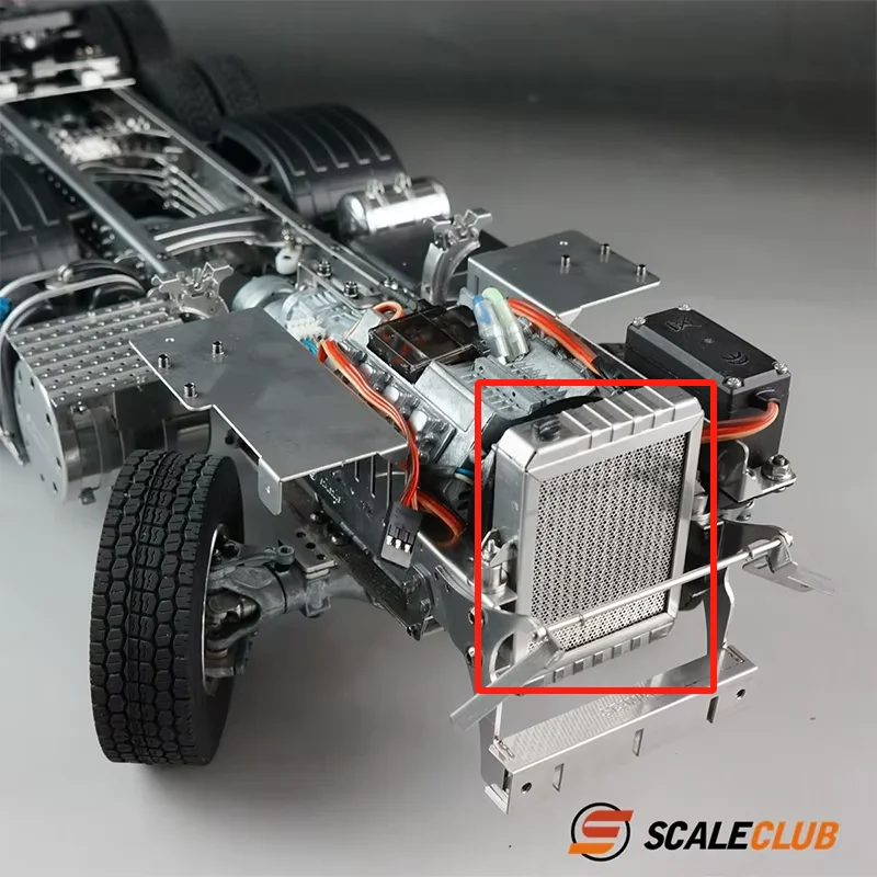

Scaleclub 1/14 Tamiya tractor truck dump truck remote control model modified metal simulation water tank