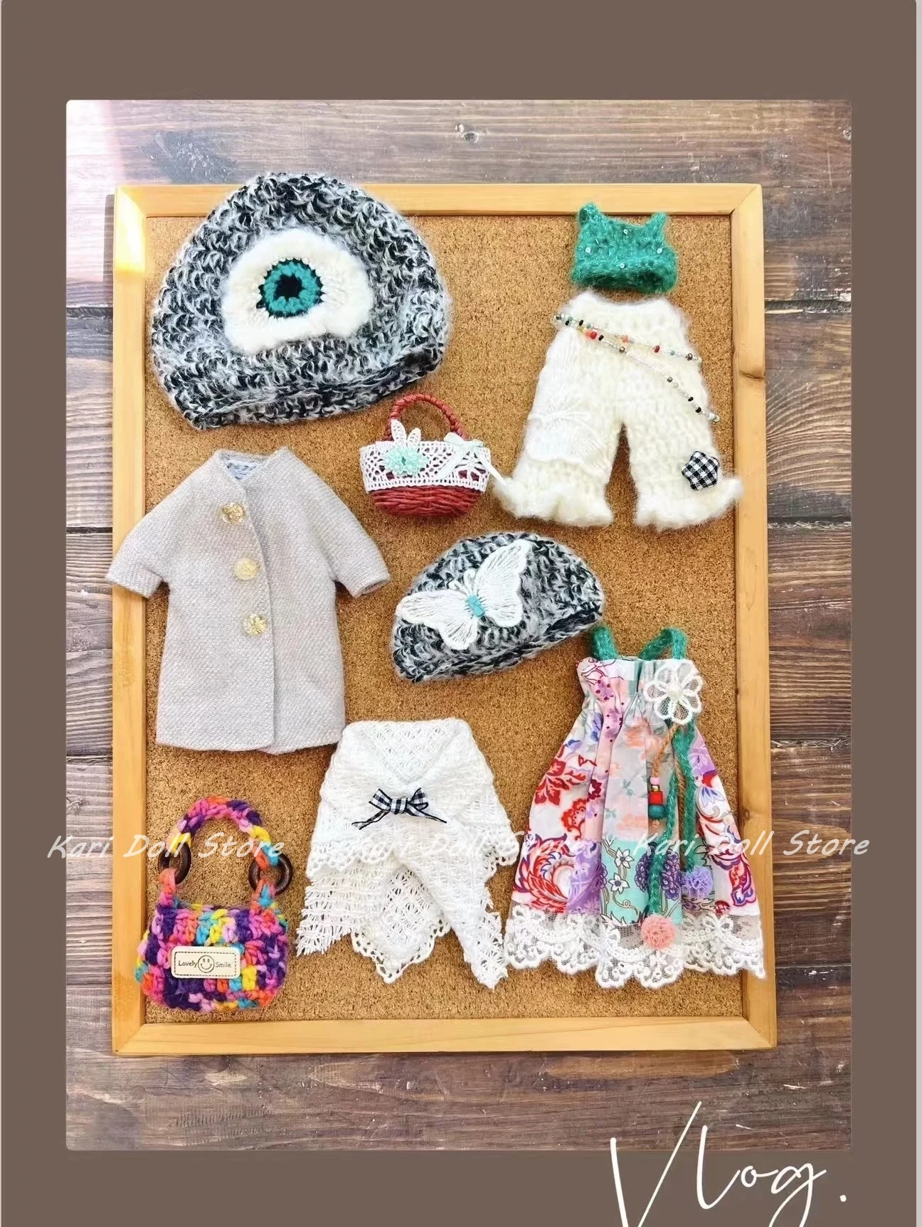 

Одежда и юбки для кукол Kari 2026: комплекты в стиле «Допамин» для Landazz, Landoudou, ob24, ob22, BJD Doll