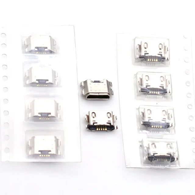50szt Ładowarka Micro USB Port ładowania Wtyczka Złącze dokujące Gniazdo stykowe Do Xiaomi Redmi 9A Hongmi 9C Pocophone POCO C3