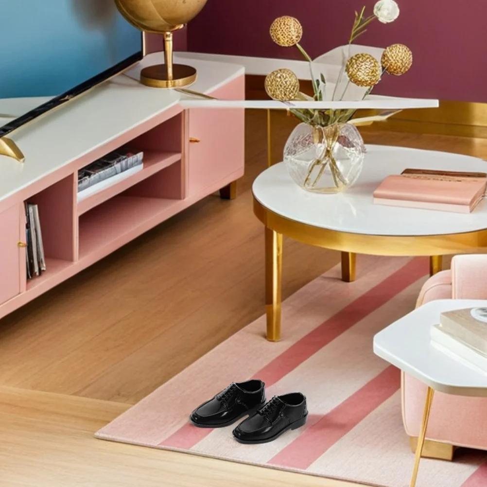 

12 пар 11-дюймовых миниатюрных туфель, универсальные, подходят для 6 весов, 30 см, идеально подходящие для энтузиастов и творческих игр