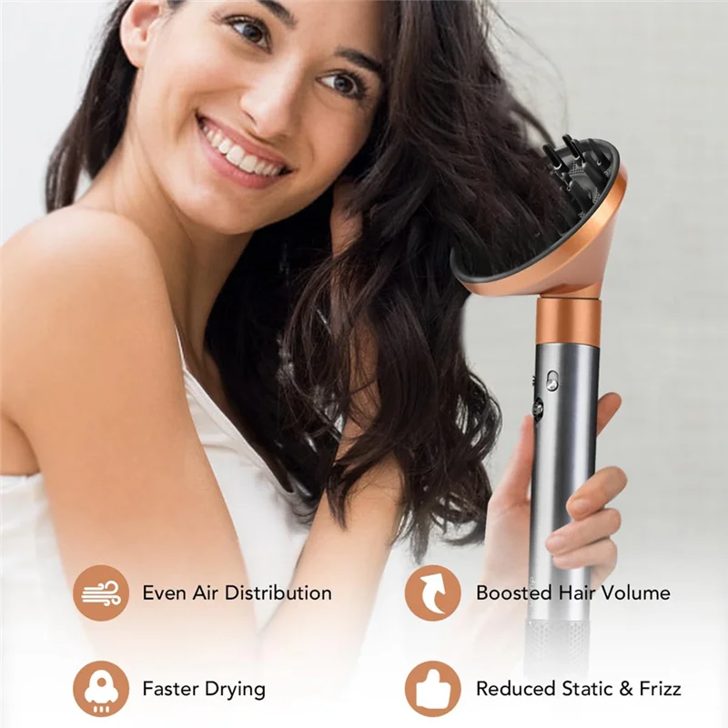 A98G-مرفق ناشر كبير وتدفق الهواء لـ Dyson Airwrap Styler HS01 HS05 HS08 مرفق فوهة ناشر مجفف الشعر