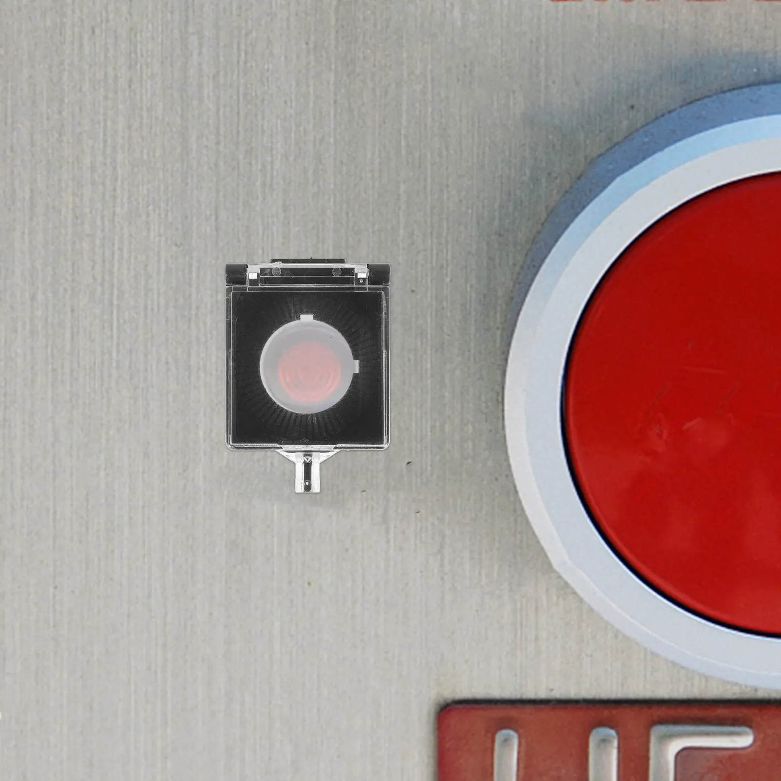 2pcs Emergency Stop Cover 22Mm Push Button Guard Switch Protective Covers Dustproof Waterproof Safety Box For Wall Light Power