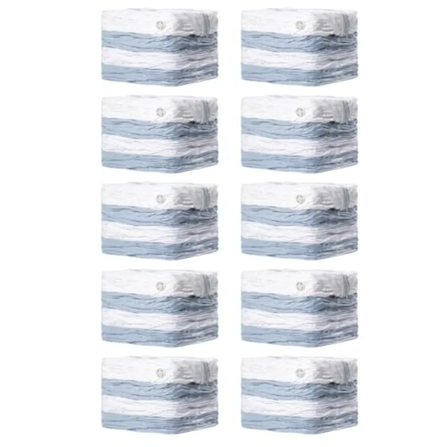 

10 Pack Vacuum Storage Bags, Space Saver Bags, Jumbo Cube 31x40x15 Inch, Extra Large Vacuum Sealed Bags for Comforters, Blanket