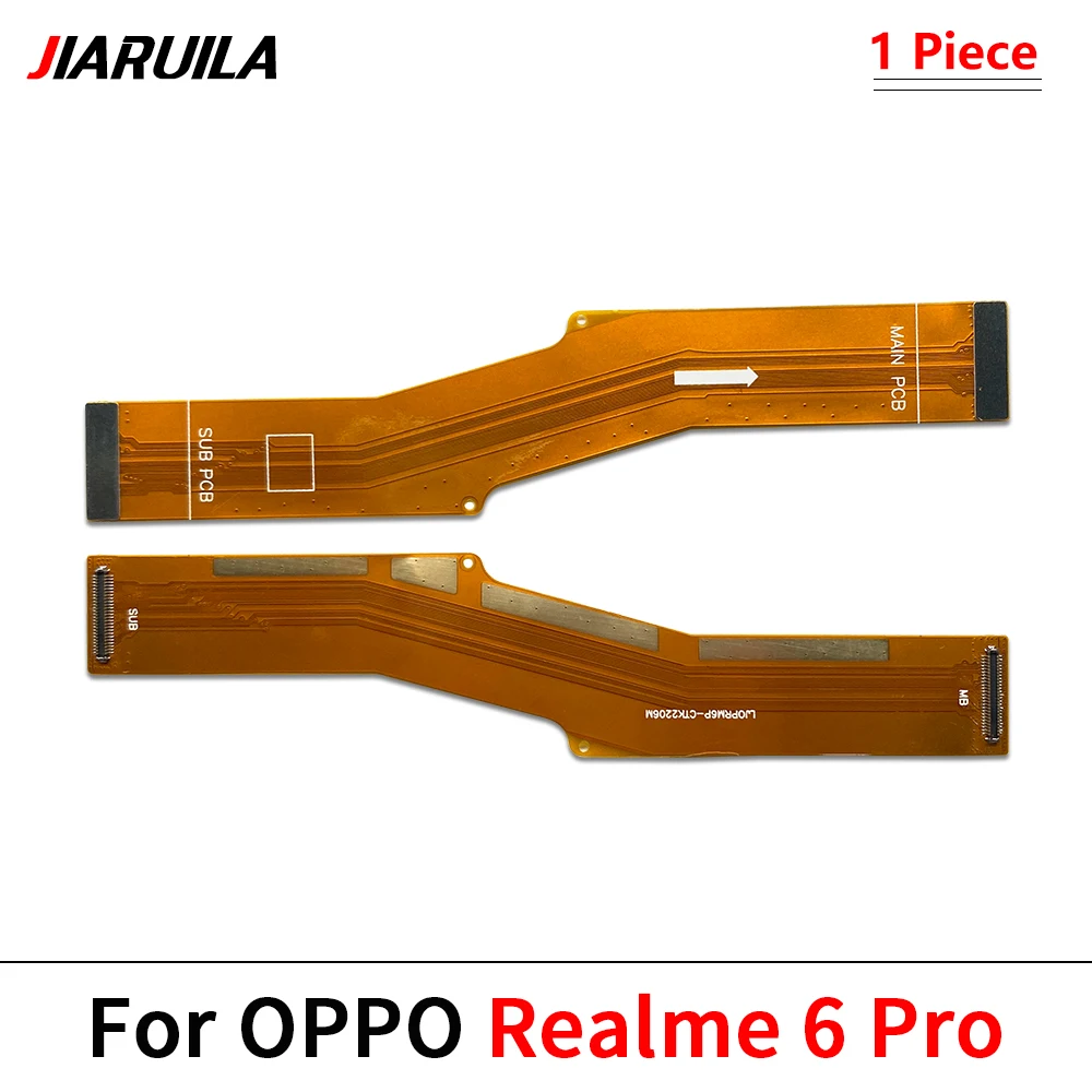 10Pcs，Replacement Main Board Motherboard Connector Flex Cable For Oppo Realme 2 C1 3 5 6 7 7i 8i 9 9i 10 C25 C35