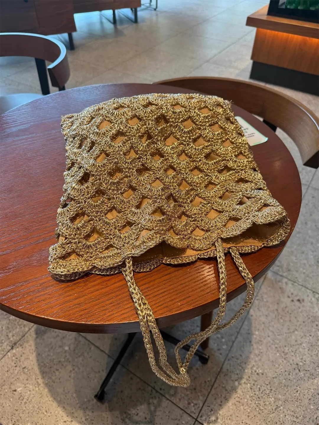 

Beach Vacation Grass Woven Bag Women's Niche Gold Thread 2025 New Bags