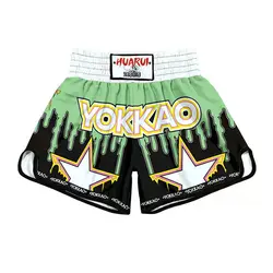 EVERBOUT Muay Thai Shorts Kickboxing Pants Beach Combat Training Quick Dry Customizable