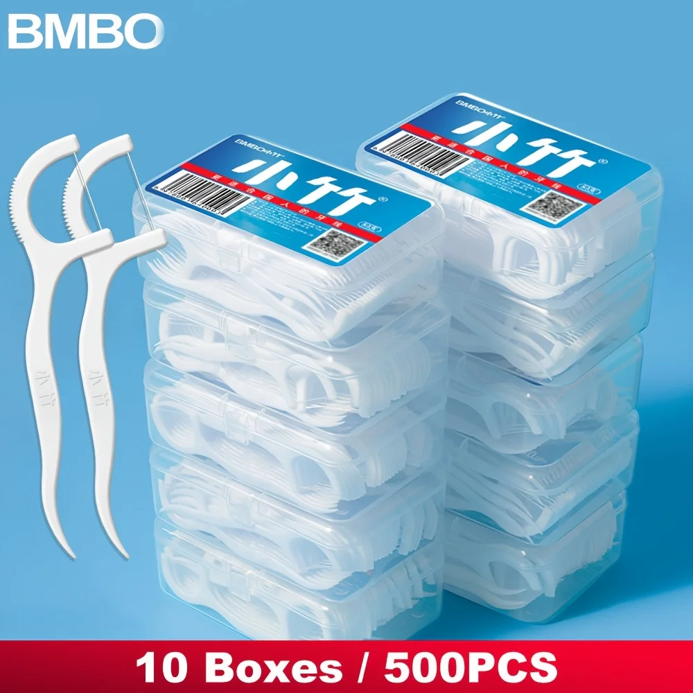 1/2/10 Box Tragbare Einweg-Zahnseide Plastik-Zahnstocher Hochspannungs-Zahnseide-Sticks Zahnseide-Box ﻿ Mundpflege