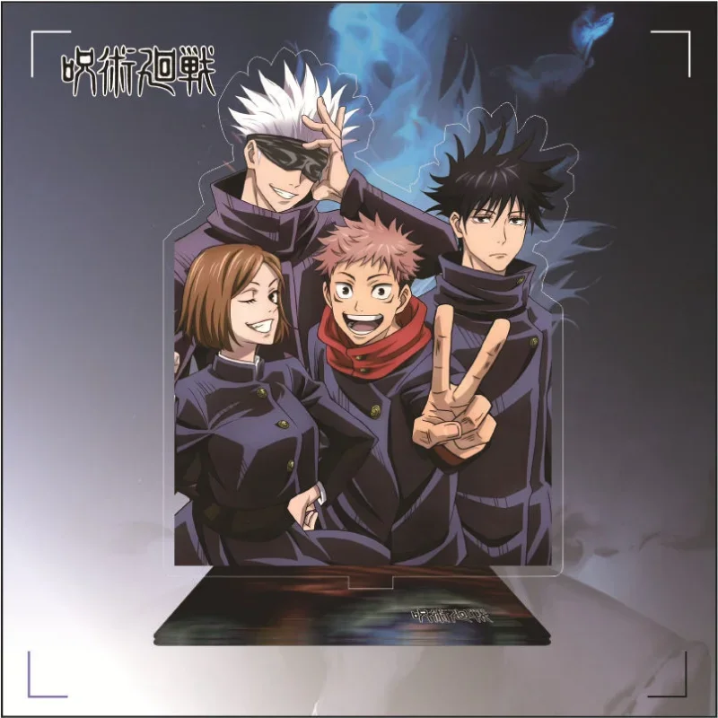 Jujutsu Kaisen Stand Display Anime Figure Model Acrylic Standee Kento Nanami Figurine Megumi Figma Desk Decoration Plate Gift