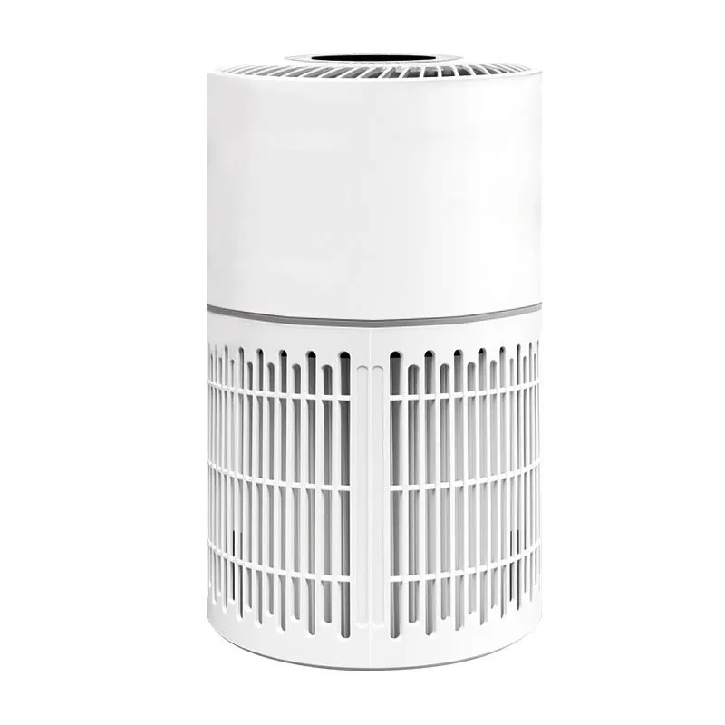 Mini Home Office Air Purifier Personal Desktop Manual/Electric Plastic Negative Ion HEPA H11 350M³/H Three‑Speed