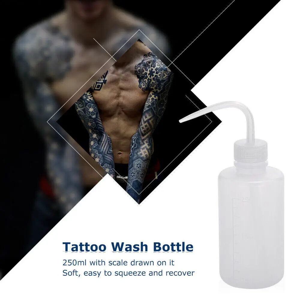 250Ml Science Textbook Office Laboratory Vegetable Oil Dispenser Sauce Washing Bottle White Plastic Soap Liquid Squeeze Bottle