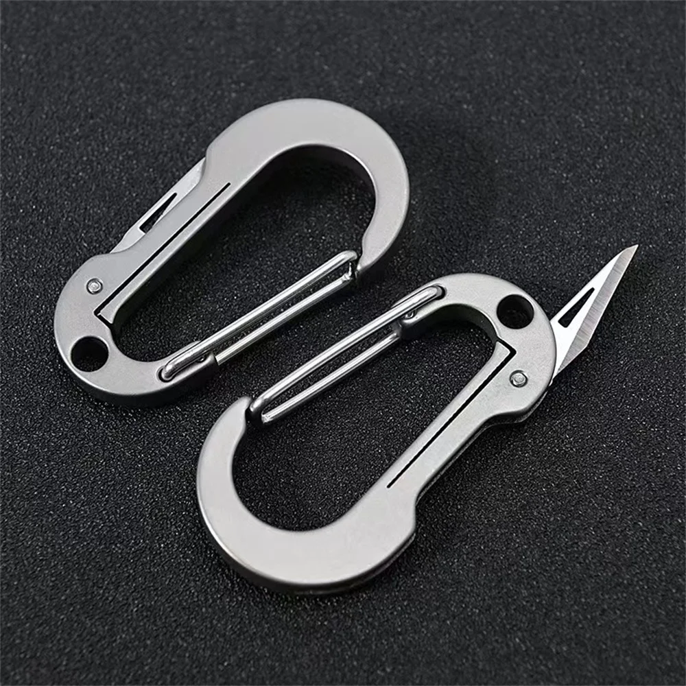 

Titanium Alloy Mini Folding Knife Express Knife Portable EDC Keychain Pendant Art Open Letter Knife Folding Portable Knife