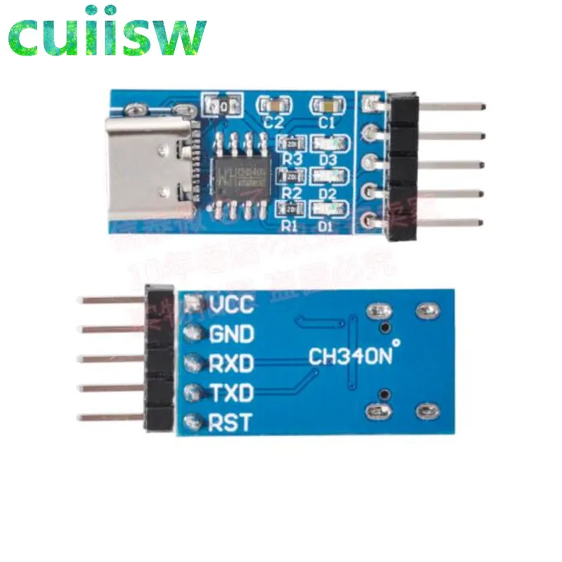 موديول CH340N من نوع Type-C USB إلى TTL: تقييم عملي لاستخدامه في مشاريع التحكم الميكروي (933 5)