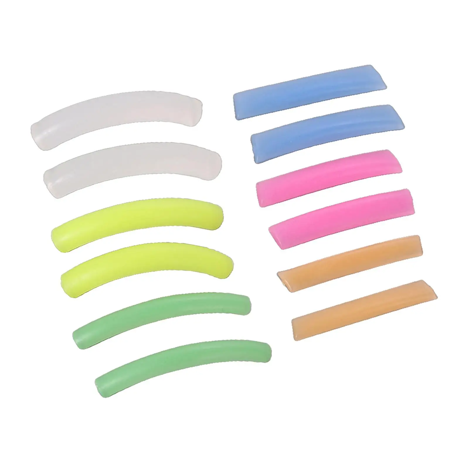 Coussinets en Silicone pour permanente de cils, recourbe-cils multicolore, lavables et réutilisables, ensemble pour Salon et maquillage