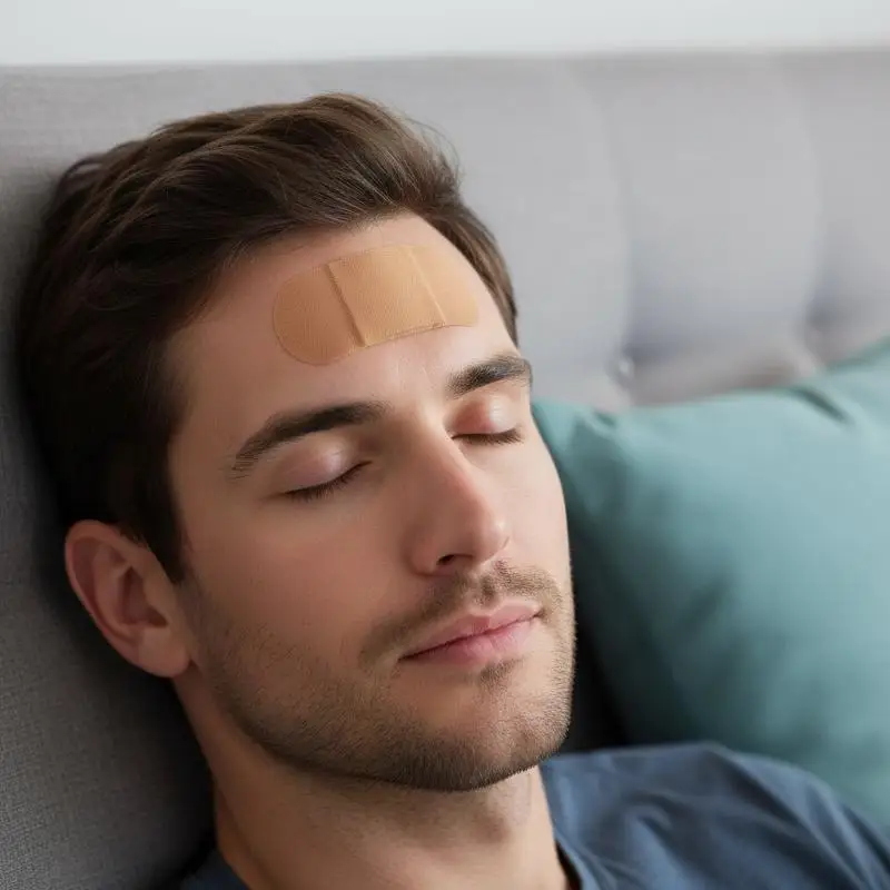 Anti  Stickers 42pcs Disposable Sleep Patch Night Rest Breathable Stickers Stress Reduction Home Bedroom Sleep Aid