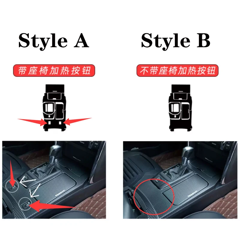 Koolstofvezel interieur trim sticker voor Toyota Mark X 2010-2015 centrale bediening, versnellingspook, deurpaneel en raamschakelaar