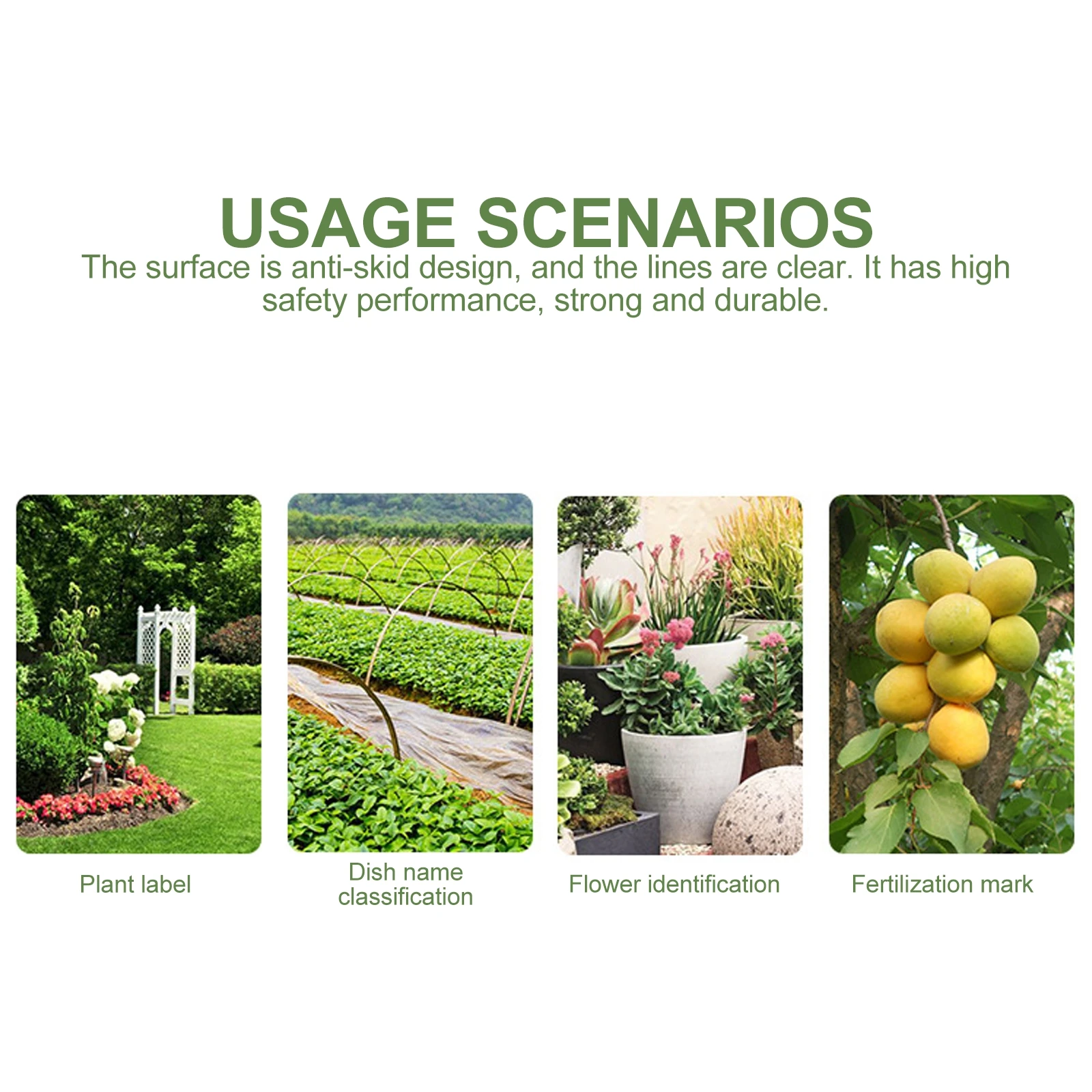 

Garden Labels Plant Tags Foldable Durable Plant Markers Gardening Cards Flower Labels For Home Landscaping Reusable