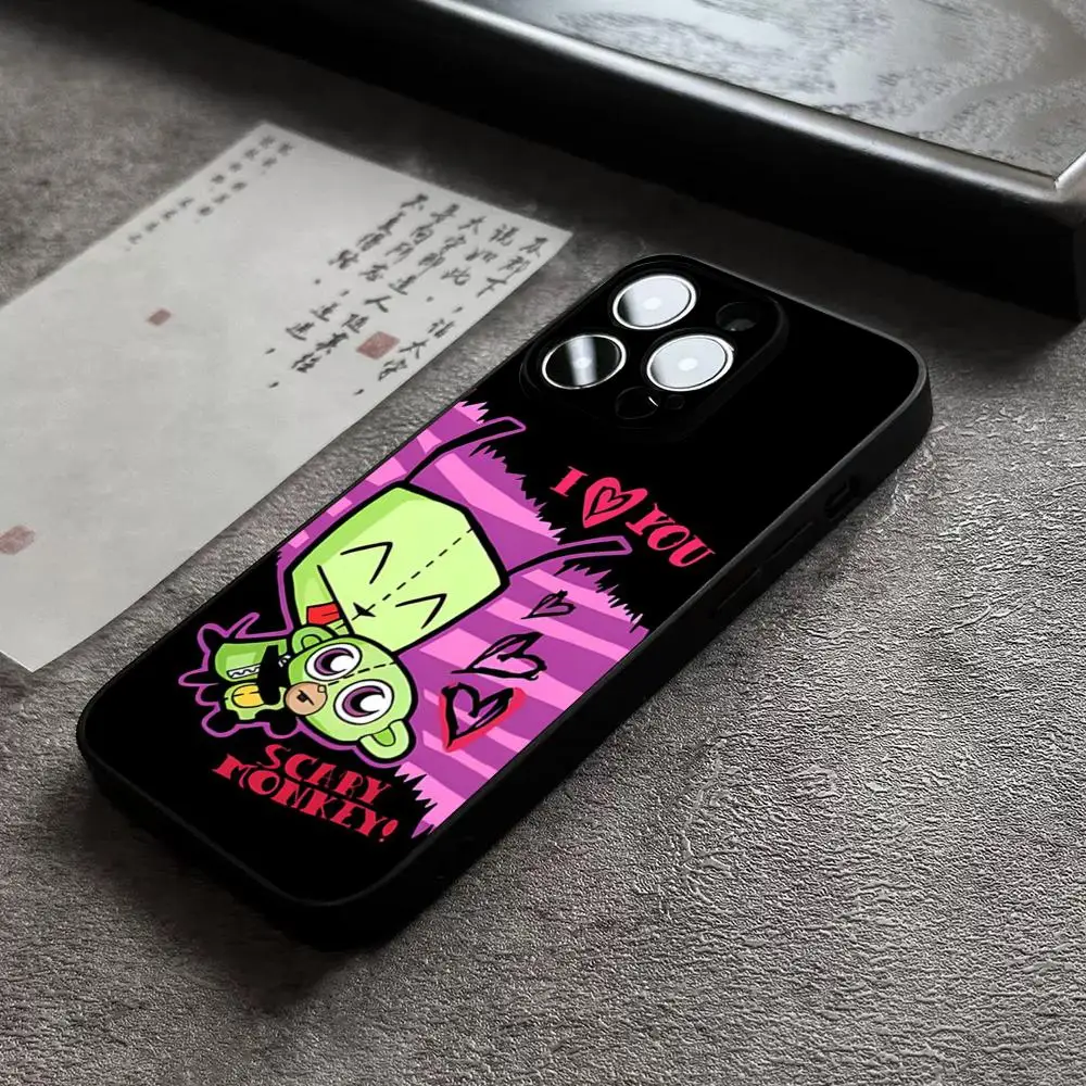 Invader Zim Phone Case for 15 Pro Max iphone 14 Pro Max 12 13 Mini 11 Xr X Xs 8 7 Plus Silicone Back Cover