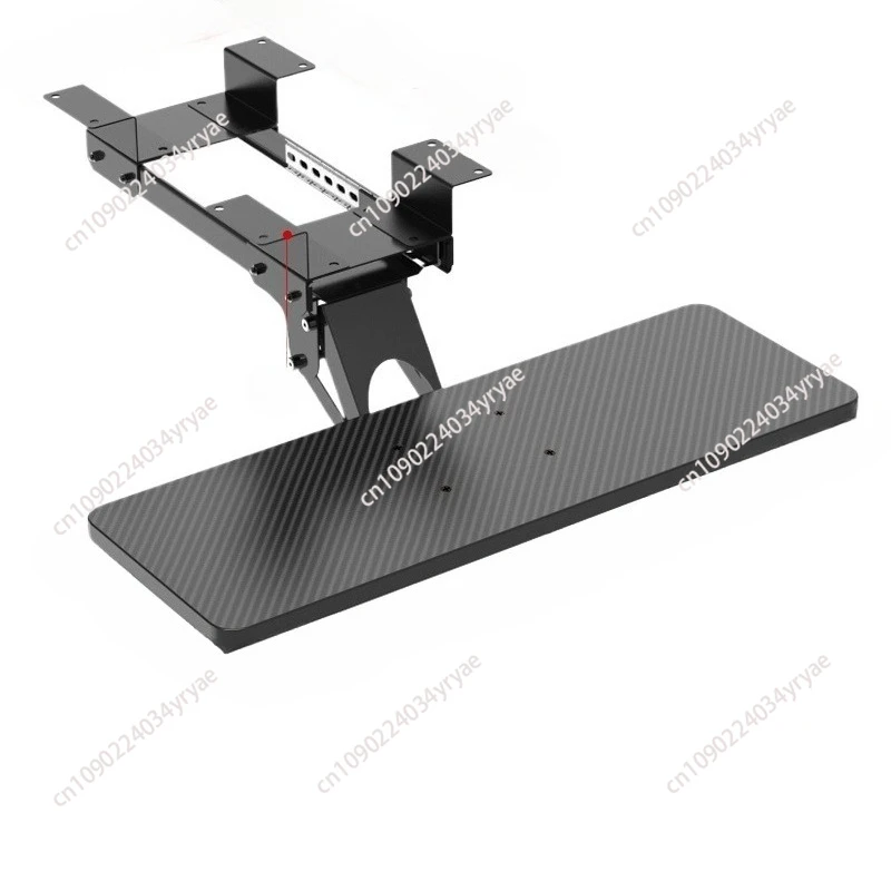 

Office Keyboard Bracket Under Desk Drawer Slide Rail Support Desktop Mouse Stand Handy Shelf Neat Organizer