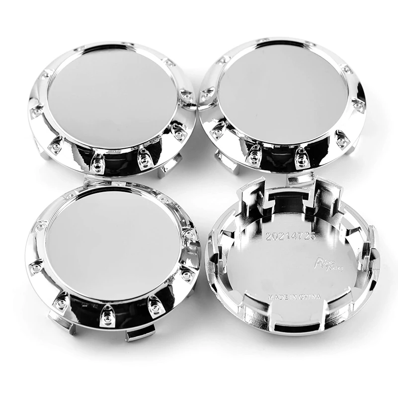 4pcs 75mm 68mm Wheel Hub Center Caps For M608 M242 #81310409 C200 E320 E200 GLC ML Rims Cover Car Accessroies Black Chrome
