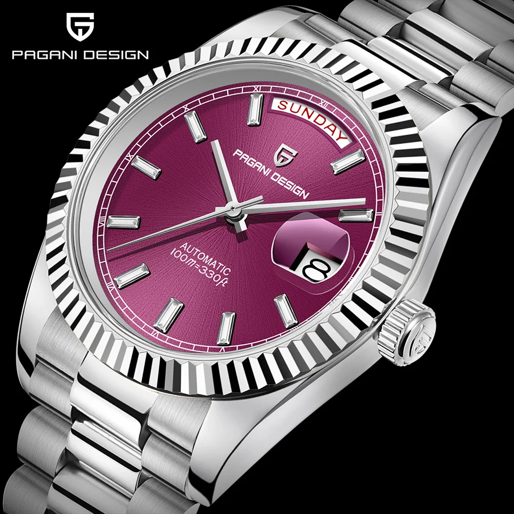 

2025 New PAGANI DESIGN Men's Watches Luxury Diving Mechanical Wrist Watches Men Automatic Watch For Men Sports Waterproof Clocks