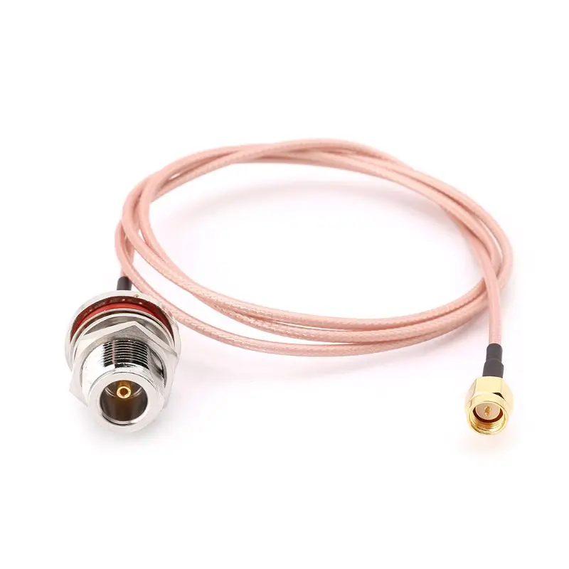 Female Bulkhead To SMA Male Plug RG316 Pigtail Cable RF Coaxial Cables Jumper