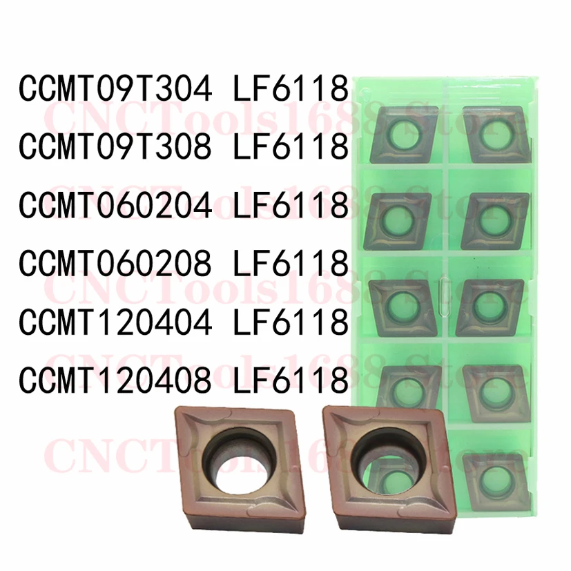 DESKAR CCMT060204 CCMT060208 CCMT09T304 CCMT09T308 CCMT120404 CCMT120408 LF6118 Carbide Insert CCMT Inserts