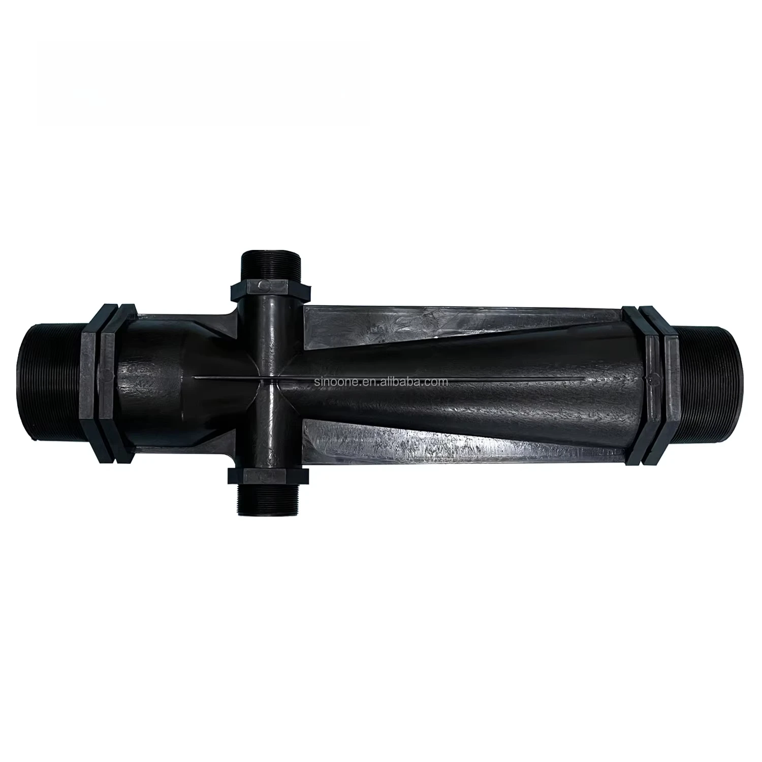 

SINOONE SZ-A110660 4Inch PVDF Venturi Injector Valve Acid Alkali Resistant For Ozonator Garden Gas Liquid Mixing Plastic Product