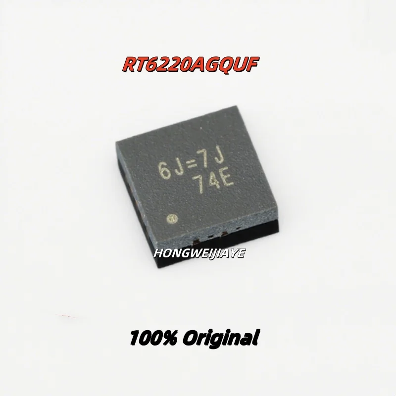 

5-10PCS 100% New RT6220AGQUF 6J= UQFN-16 Brand New Original Chips ic