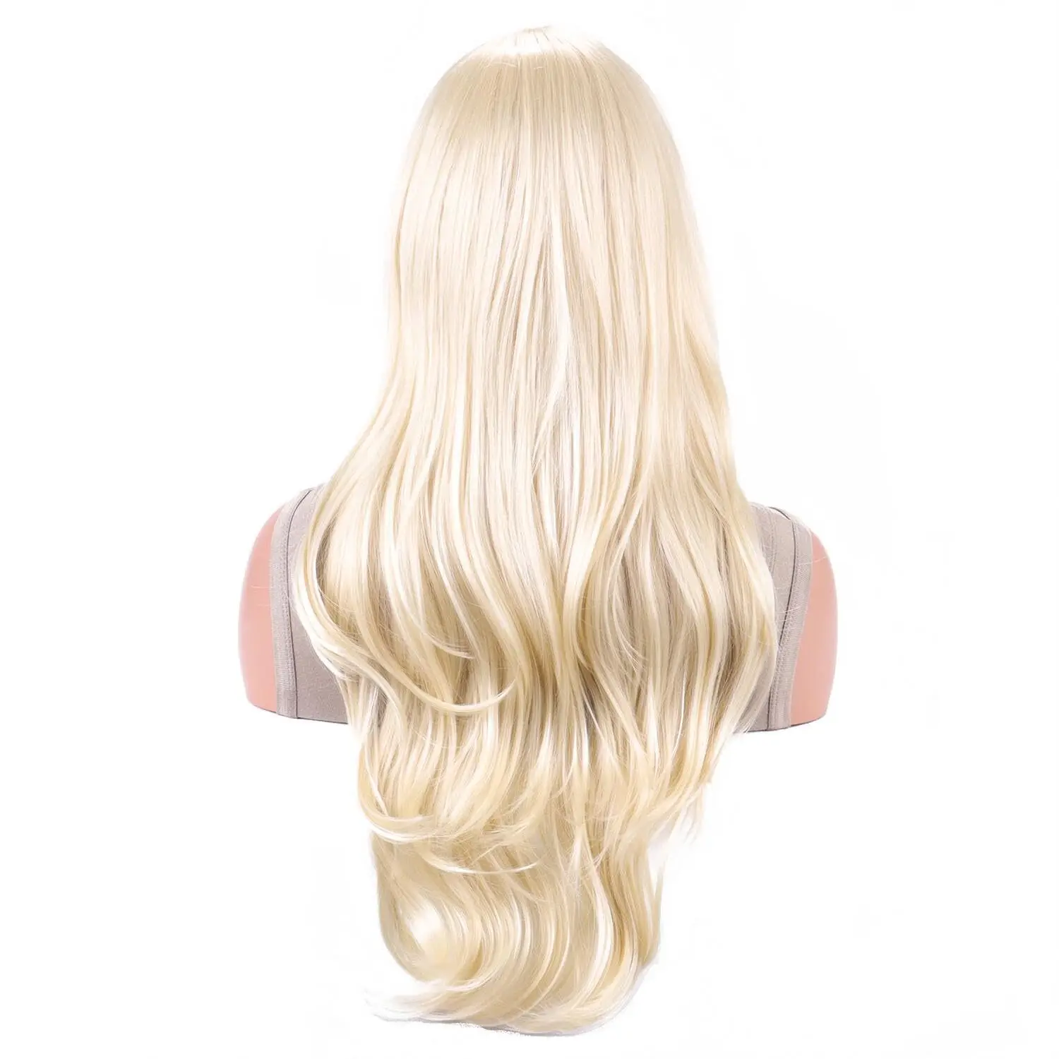 Film role play Women\'s hair Heat resistant High temperature Silk growing hair Blond wig Fashion accessory Halloween party props