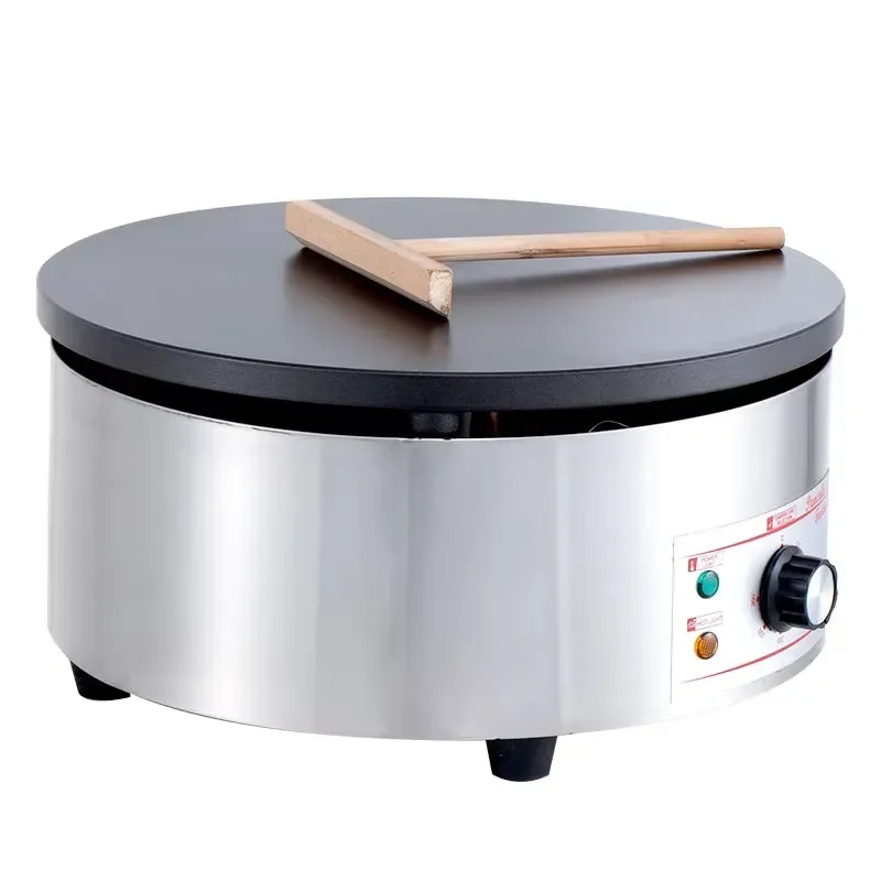 Professional Commercial LPG Crepe Maker Gas Pancake Machine for Restaurant Household Use Non Stick Spinning Batter Dispenser