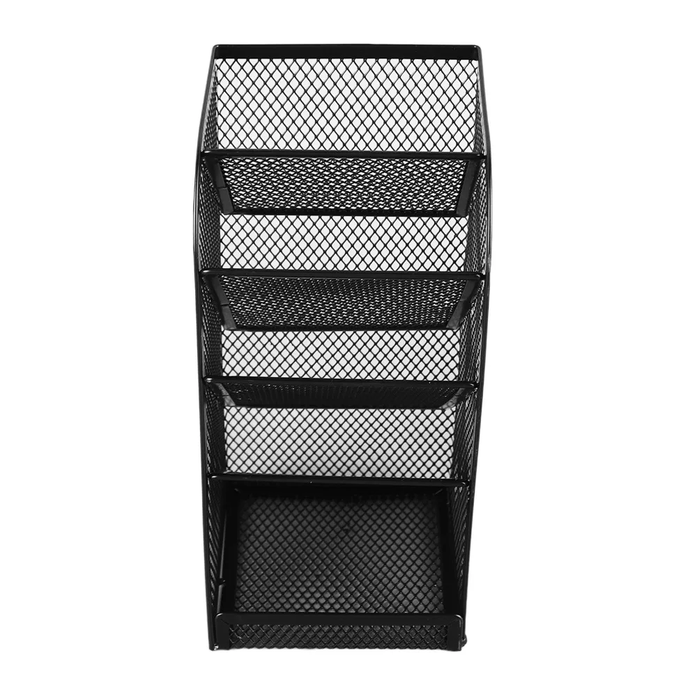 porta-lapis-de-metal-para-mesa-organizador-de-canetas-com-compartimentos-em-rede-suporte-multicamadas-para-canetas-caixa-de-armazenamento-de-lapis-com-insercao-inclinada-preta-para-uso-em-escritorio