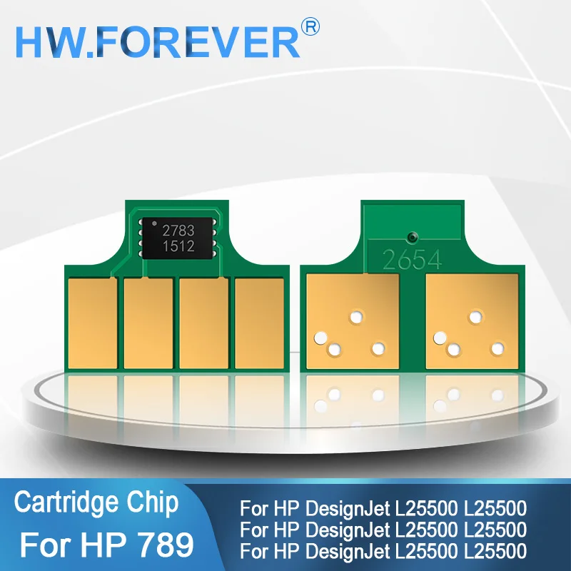

Новое обновление для HP 789, одноразовый чип картриджа с чернилами для принтеров HP Latex L25500 CH615A CH616A CH617A CH618A CH619A чипы
