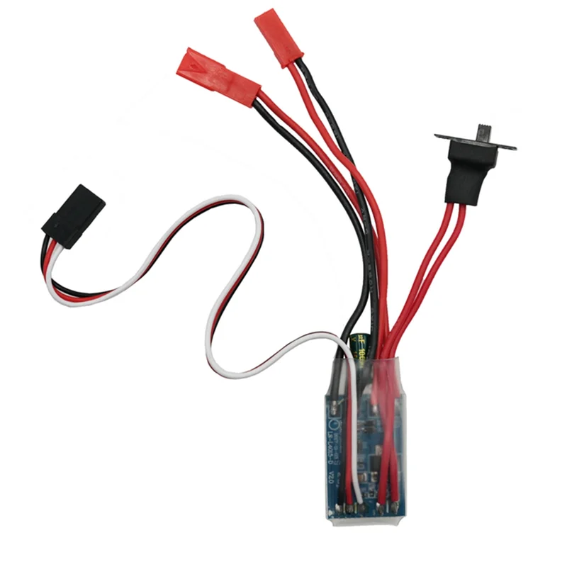 Controlador de velocidad eléctrico AA05 Micro-ESC 30A bidireccional cepillado RC ESC para coche WPL MN RC