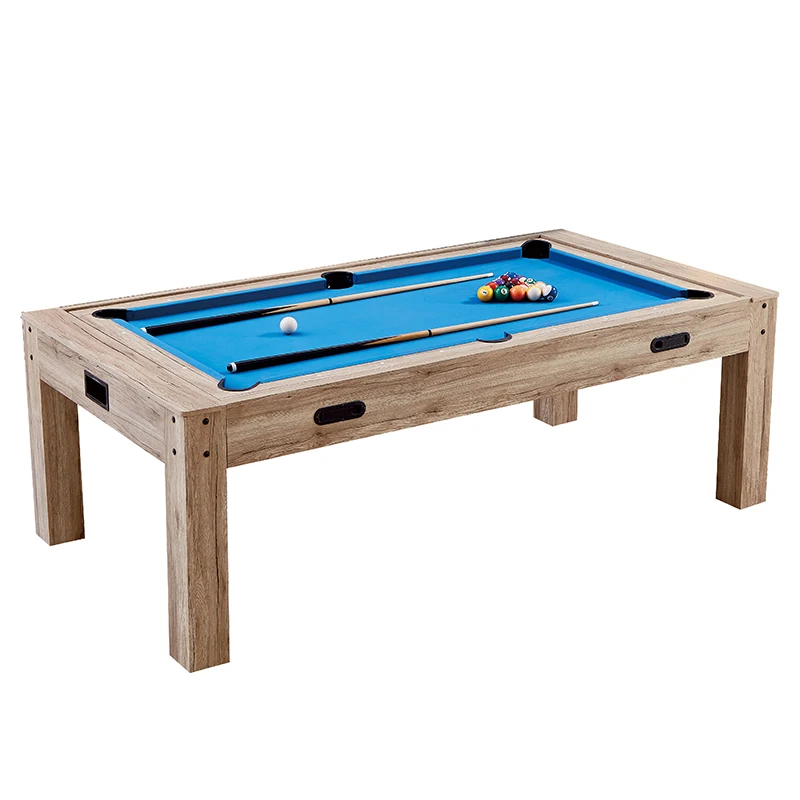 Wholesales Factory Directly 7ft 8ft Billiard Table Air Hockey Ping-Pong Multi Functions Swivel Rotating Games 4 in 1 Pool Table