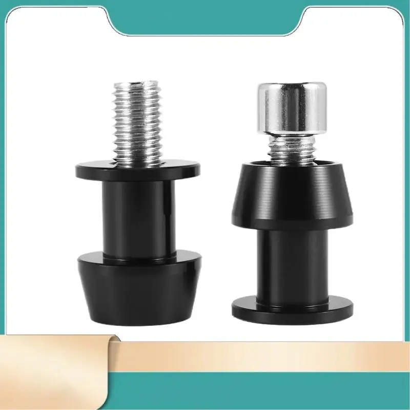 

2X Motorcycle CNC Swingarm Swing Arm Spool Sliders Stand Bobbins 10Mm For Kawasaki Ninja 250 ER6 Z 250 ER6F-N31R