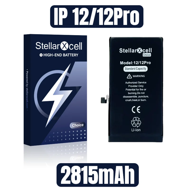 StellarXcell Choice iPhone用バッテリー OEM TIチップ搭載 BatterySE2