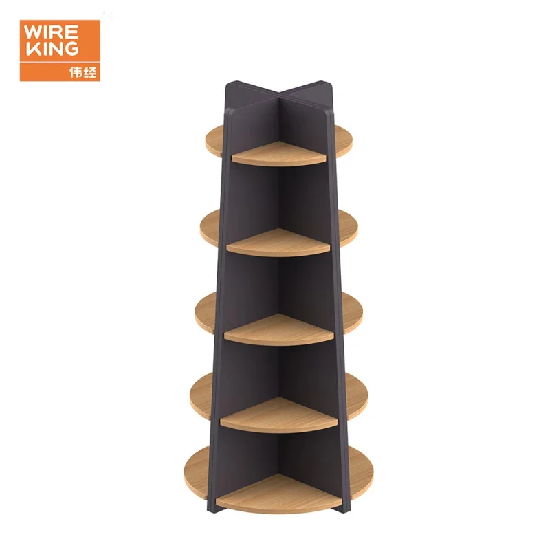 

custom.Customized Wooden Display Stand Four Sided Display Product Display Rack Floor Standing Multi-Layer Shelves