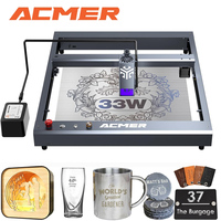 ACMER P2 33W Laser Engraver180W CNC Laser Engraver Cutting Machine With Air Assist CNC Laser WIFI Control for Metal Acrylic Wood