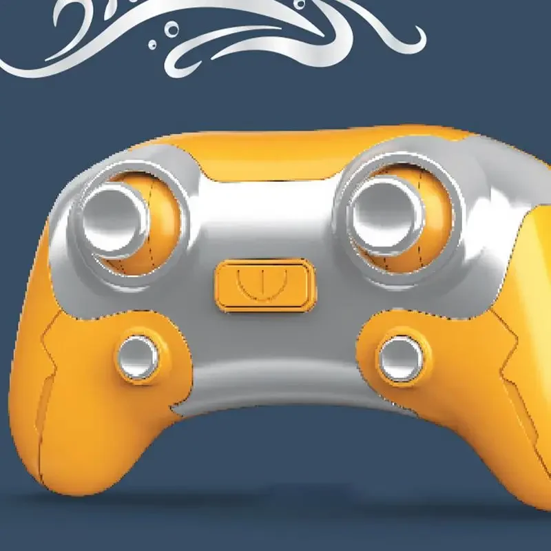 เรือดำน้ำบังคับวิทยุพร้อมปืนฉีดน้ำ เรือบังคับสำหรับสระว่ายน้ำ อ่างอาบน้ำ ของเล่นน้ำ เรือบังคับหมุนได้ 360 องศา เรือฉีดน้ำสำหรับเด็ก