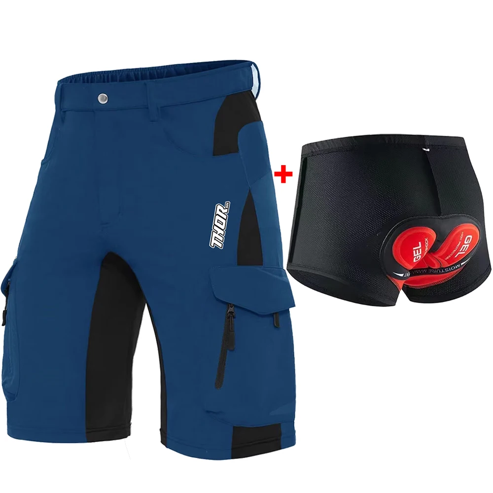 

THORSOL летние велосипедные спортивные шорты мужские велосипедные брюки Ropa Mtb Enduro Hombre мужские велосипеды одежда дорожные брюки для езды на горном велосипеде