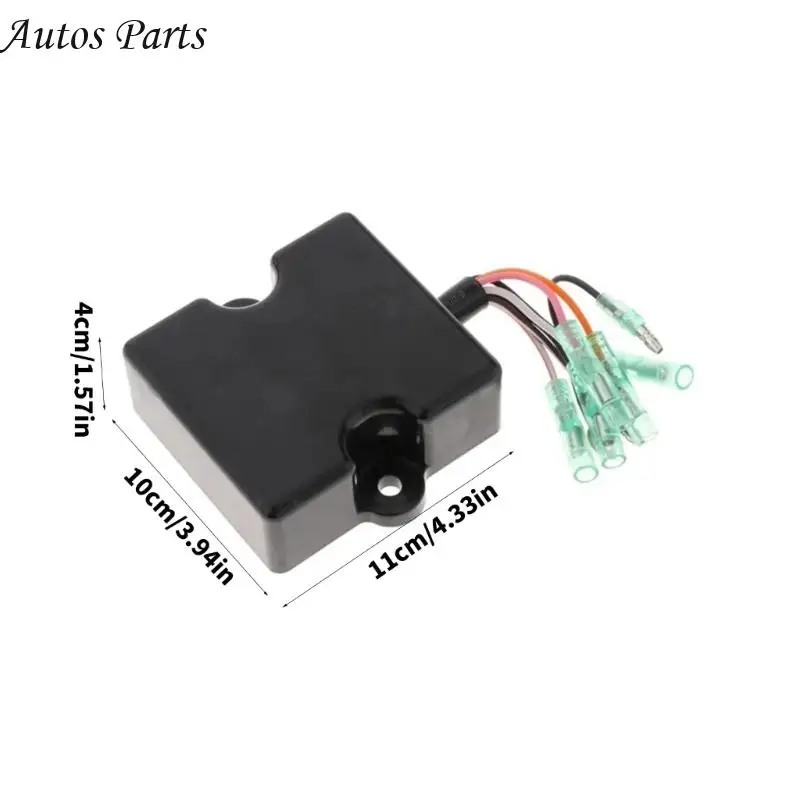 57BA Ignition CDI Module Box PWC Electrical Box Assembly for 62T-85540-00, Black ABS Control Unit with Wire Harness,