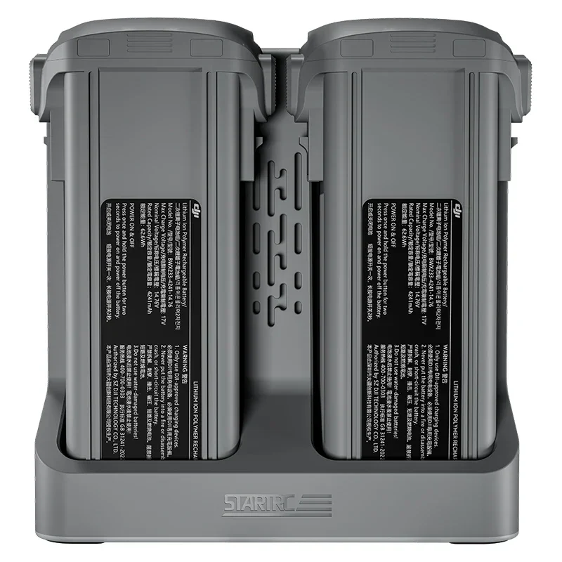 ドローン用バッテリー充電器キット,デュアルチャンネル,急速充電,ハブドック,インテリジェント充電マネージャー,USBポート,dji air 3,3 s,アクセサリー