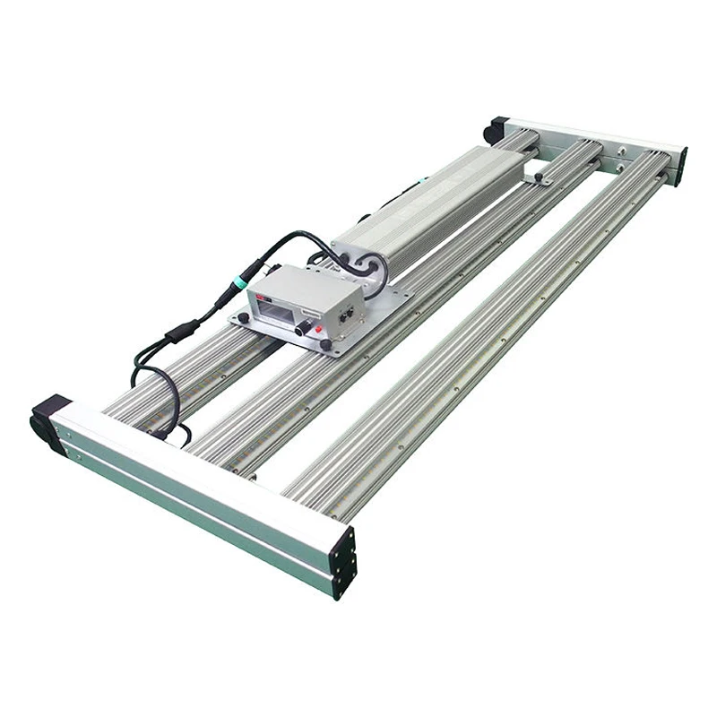 Lampu LED Grow Bar 600W 800W 1000W Spektrum Penuh Profesional PPF Tinggi Layar Digital Peredupan untuk Tanaman Hidroponik Rumah Kaca