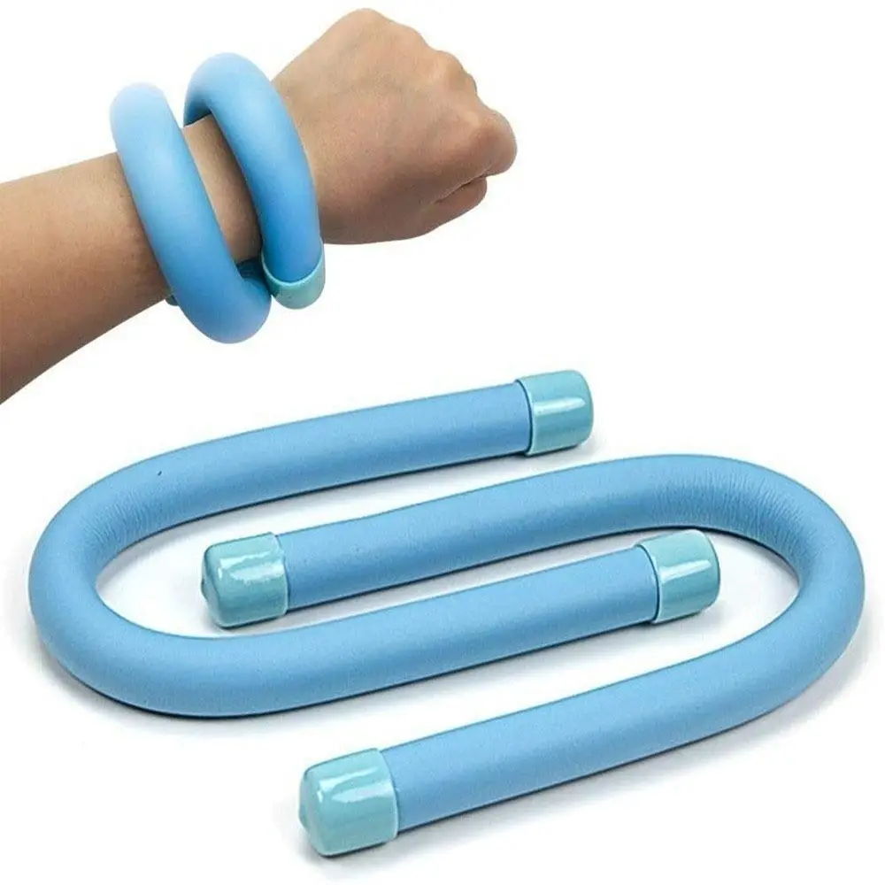 1pc Waterproof Ankle Weight Flexible Wearable Wrist Weight Alloy Core Adjustable Weighted Wristband Swimming Aerobics Dance