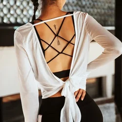 Cloud Hide Long Sleeve Sports Cover-up Women Gym Shirt Yoga Top Fitness T-Shirts Running Workout Bra Cover up Home Sportswear