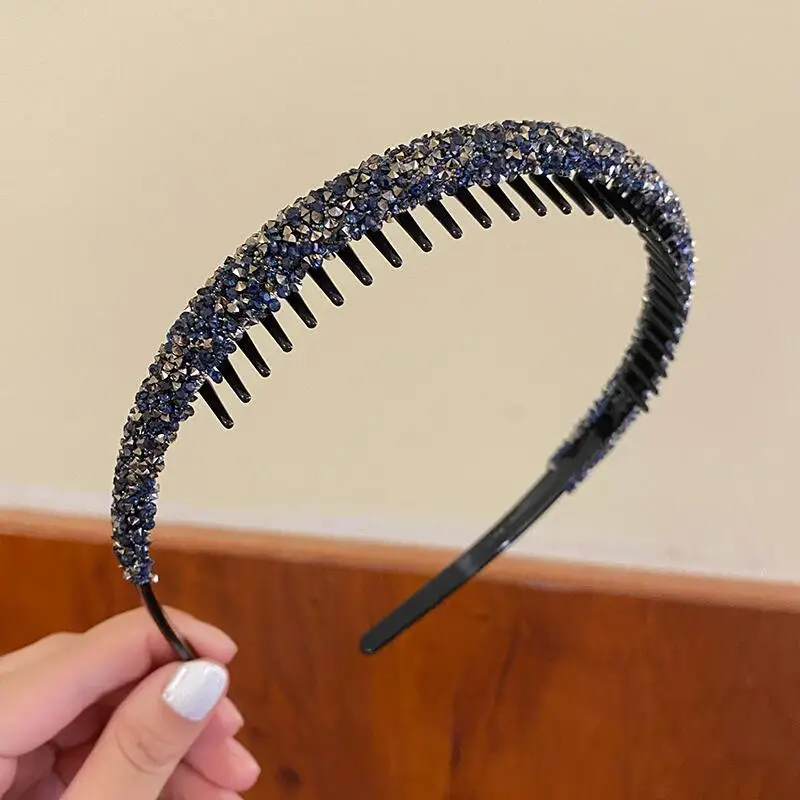 1/4 Girls Hair Accessories Black Toothed Hair Clips for Broken Hair