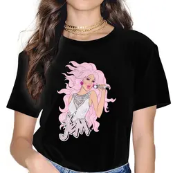 Dazzling Diamonds Jem And The Holograms Women T Shirt Alternative Unisex Polyester O-Neck TShirt Harajuku