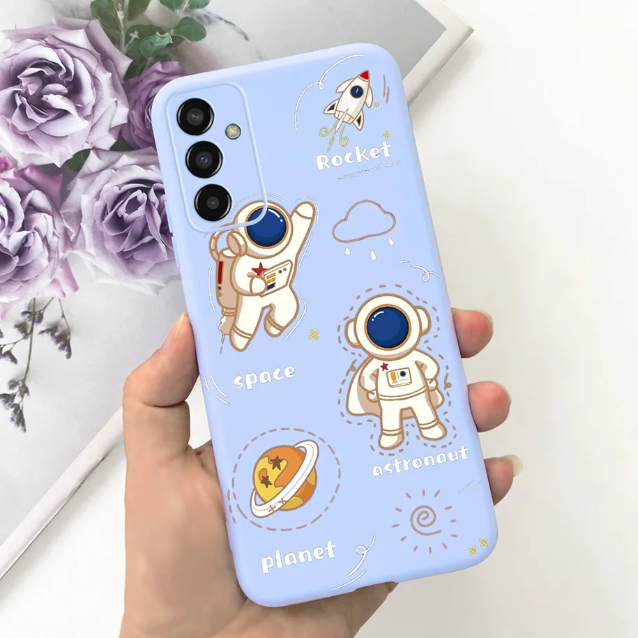 For Samsung Galaxy M13 Case For Samsung M13 4G Shockproof Bumper Soft Silicone Marble Fundas For Samsung M13 M 13 SM-M135F Cover