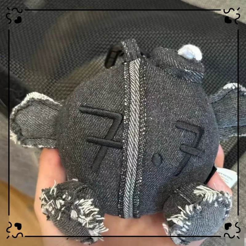 

【In Stock】BTS Cute Plush Doll Keychain Black Denim Style Pendant Portable Bag Ornament Kawaii Mini Stuffed Toy Collection Gift